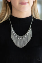 Load image into Gallery viewer, Paparazzi Bragging Rights - Silver Necklace
