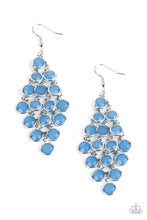 Load image into Gallery viewer, Paparazzi With All DEW Respect - Blue Earrings
