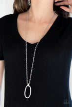 Load image into Gallery viewer, Paparazzi Grit Girl - Silver Necklace
