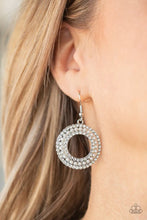 Load image into Gallery viewer, Paparazzi Sparkle Splurge - White Earrings
