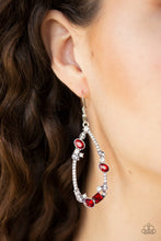 Load image into Gallery viewer, Paparazzi Quite The Collection - Red Earring
