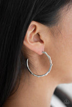 Load image into Gallery viewer, Paparazzi Danger Zone - Silver Earrings
