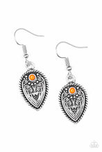 Load image into Gallery viewer, Paparazzi Distance Pasture - Orange Earring
