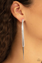 Load image into Gallery viewer, Paparazzi Flavor Of The Sleek - White Earrings
