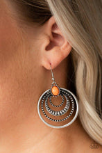 Load image into Gallery viewer, Paparazzi Southern Sol - Orange Earring
