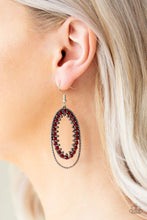 Load image into Gallery viewer, Paparazzi Marry Into Money - Red Earrings
