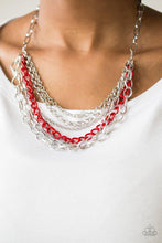 Load image into Gallery viewer, Paparazzi Color Bomb - Red Necklace
