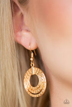 Load image into Gallery viewer, Paparazzi Open Plains - Gold Earrings
