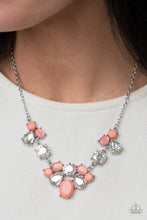 Load image into Gallery viewer, Paparazzi Ethereal Romance - Orange Necklace

