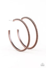 Load image into Gallery viewer, Paparazzi Girl Gang - Copper Earring
