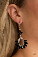 Load image into Gallery viewer, Paparazzi Extra Exquisite - Black Earring
