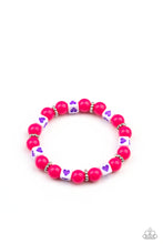 Load image into Gallery viewer, Paparazzi Starlet Shimmer Heart Stretch Bracelet
