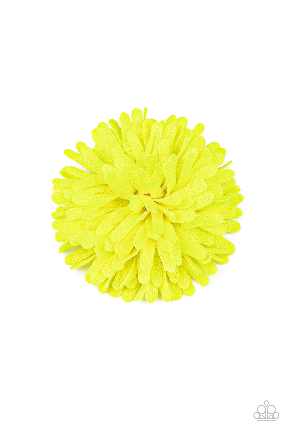 Paparazzi Neon Garden - Yellow Hair Accessory