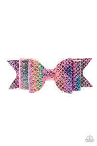 Paparazzi BOW Your Mind - Pink Hair Accessory
