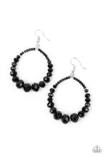 Load image into Gallery viewer, Paparazzi Astral Aesthetic - Black Earrings
