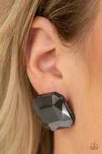 Load image into Gallery viewer, Paparazzi Show Glow - Black Earring
