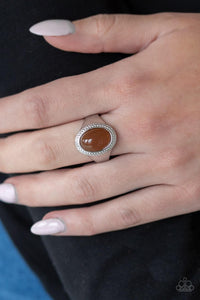 Paparazzi Mystically Malibu - Brown Ring