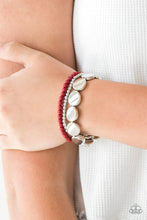 Load image into Gallery viewer, Paparazzi Beyond The Basics - Red Bracelet
