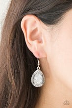 Load image into Gallery viewer, Paparazzi Grandmaster Shimmer - White Earrings

