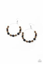 Load image into Gallery viewer, Paparazzi Forestry Fashion - Black Earring
