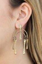 Load image into Gallery viewer, Paparazzi ARTIFACTS Of Life - Brass Earrings
