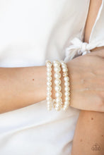Load image into Gallery viewer, Paparazzi Here Comes The Heiress - Gold Bracelet
