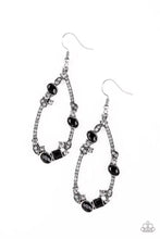 Load image into Gallery viewer, Paparazzi Quite The Collection - Black Earring

