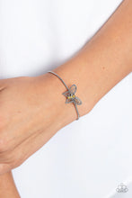 Load image into Gallery viewer, Paparazzi Wings Of Wonder - Yellow Bracelet
