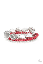 Load image into Gallery viewer, Paparazzi Beyond The Basics - Red Bracelet
