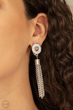Load image into Gallery viewer, Paparazzi Perfectly Prestigious - White Earrings
