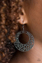 Load image into Gallery viewer, Paparazzi Wistfully Winchester - Black Earrings
