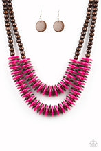 Load image into Gallery viewer, Paparazzi Dominican Disco - Pink Necklace
