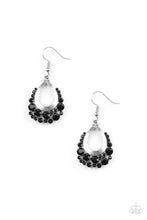 Load image into Gallery viewer, Paparazzi Table For Two - Black Earring
