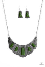 Load image into Gallery viewer, Paparazzi Lion Den - Green Necklace
