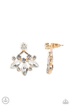 Load image into Gallery viewer, Paparazzi Crystal Constellations - Gold Earrings
