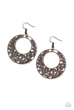 Load image into Gallery viewer, Paparazzi Wistfully Winchester - Copper Earrings
