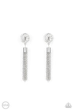 Load image into Gallery viewer, Paparazzi Perfectly Prestigious - White Earrings
