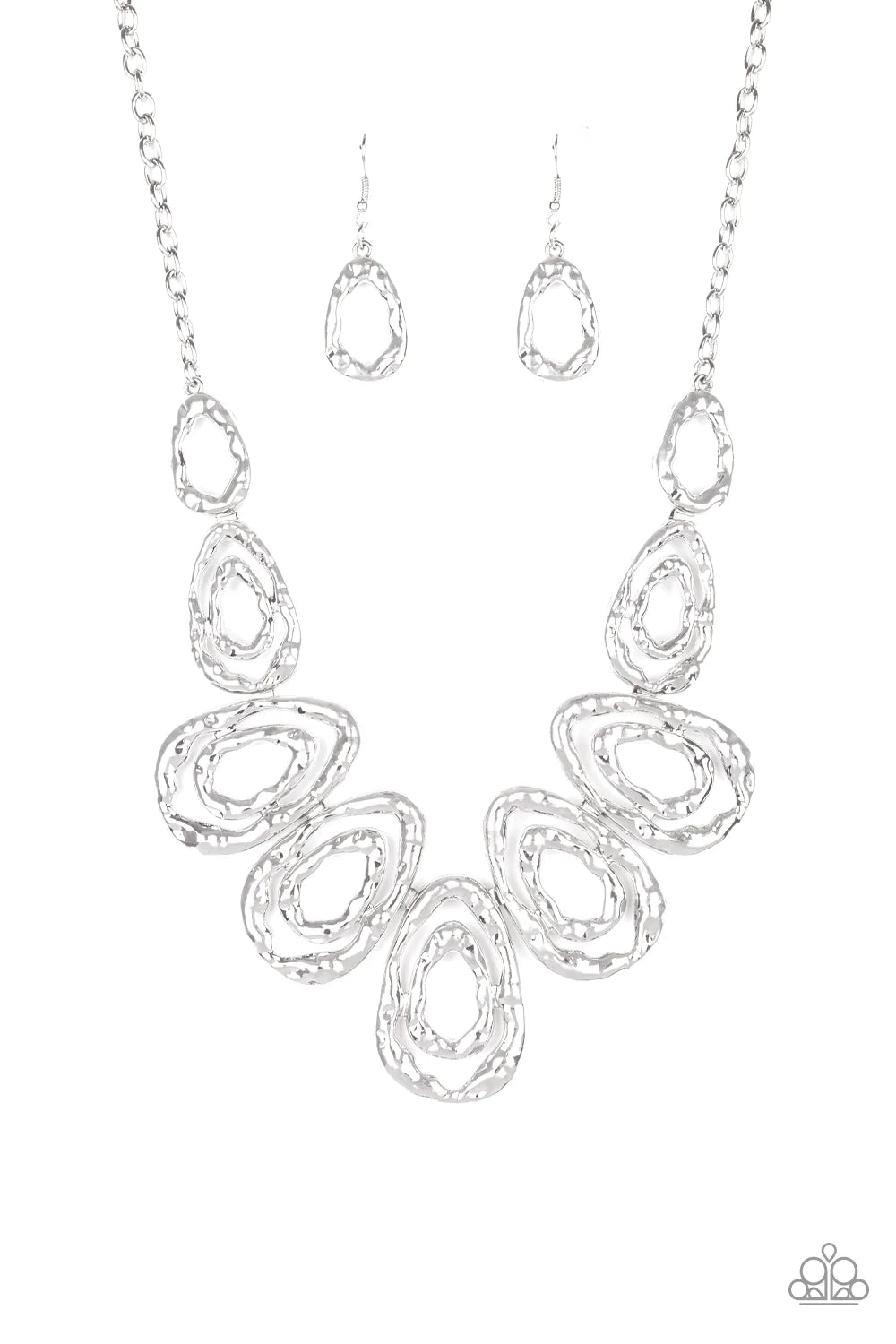 Paparazzi Terra Couture - Silver Necklace