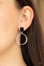 Load image into Gallery viewer, Paparazzi Prismatic Perfection - Black Earring
