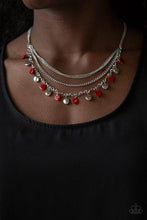 Load image into Gallery viewer, Paparazzi Beach Flavor - Red Necklace
