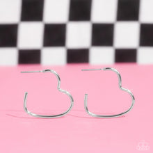 Load image into Gallery viewer, Paparazzi Burnished Beau - Silver Earrings
