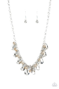 Paparazzi Stage Stunner - Silver Necklace