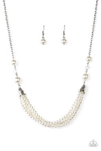 Load image into Gallery viewer, Paparazzi One-WOMAN Show - White Necklace
