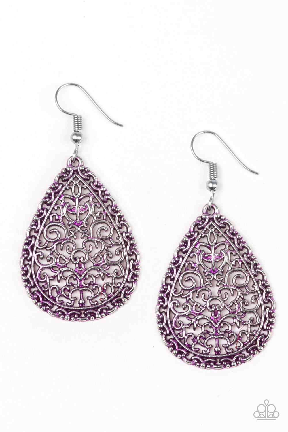 Paparazzi Indie Idol - Purple Earring