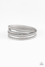 Load image into Gallery viewer, Paparazzi Rocker Rivalry - Silver Bracelet
