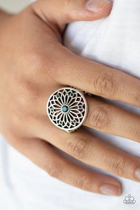 Paparazzi Mandala Magnificence - Green Ring