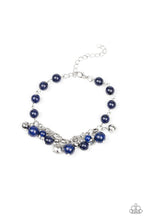 Load image into Gallery viewer, Paparazzi Glossy Glow - Blue Bracelet
