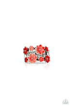 Load image into Gallery viewer, Paparazzi Floral Gardens - Red Ring
