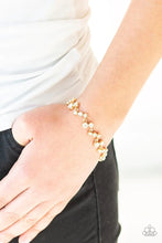 Load image into Gallery viewer, Paparazzi Starlit Stunner - Gold Bracelet
