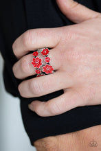 Load image into Gallery viewer, Paparazzi Floral Gardens - Red Ring
